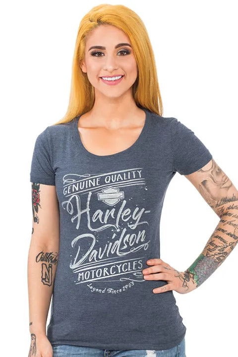 Chi-Town Harley-Davidson® Women's Colorful T-Shirt