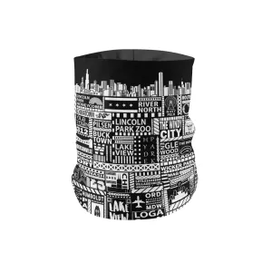 Chi-Towns Black Neck Gaiter