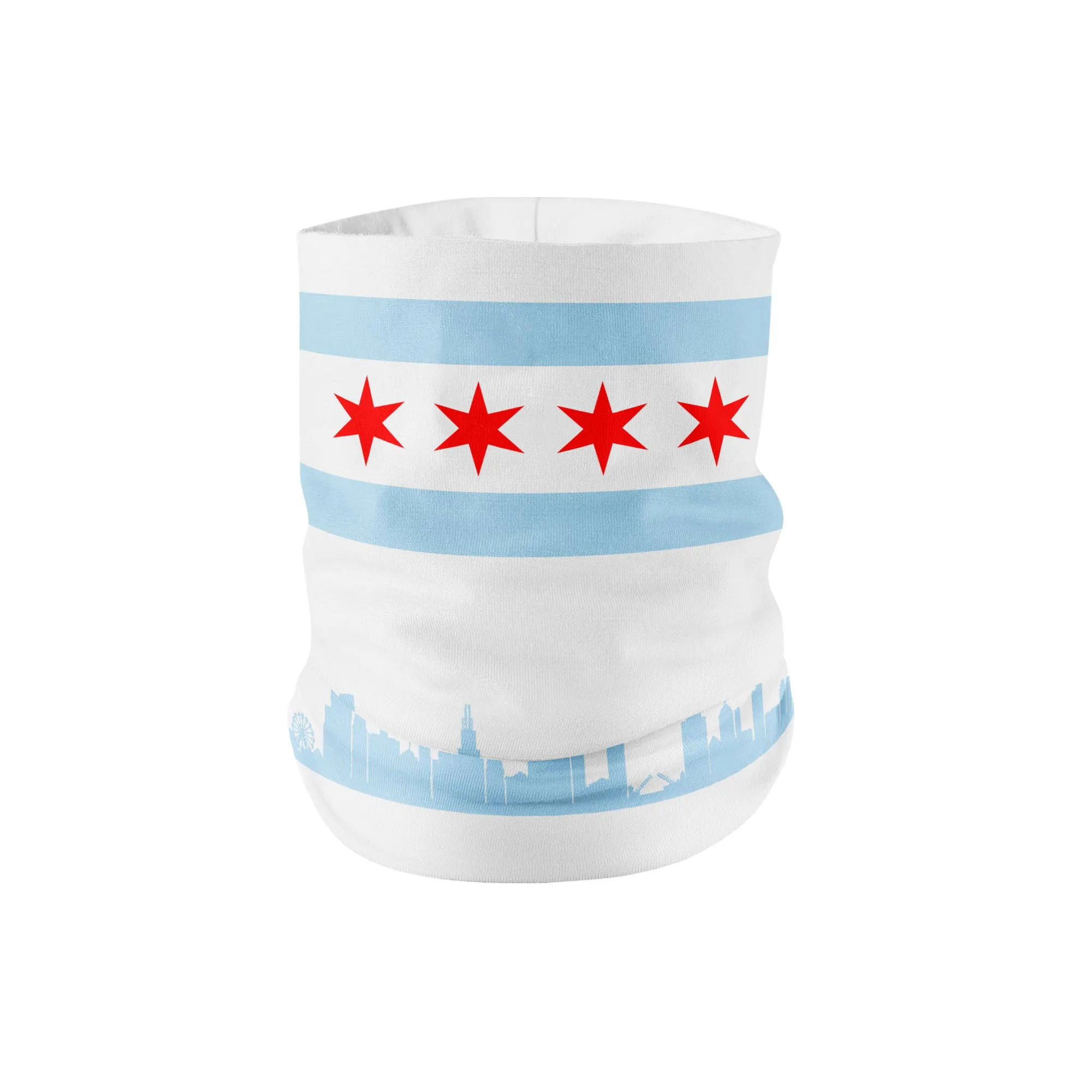 Chicago Neck Gaiter - White