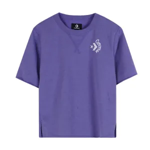 CONVERSE Converse Women's Summer Round Neck Sports Casual Running Sweater T-shirt! Sz L!