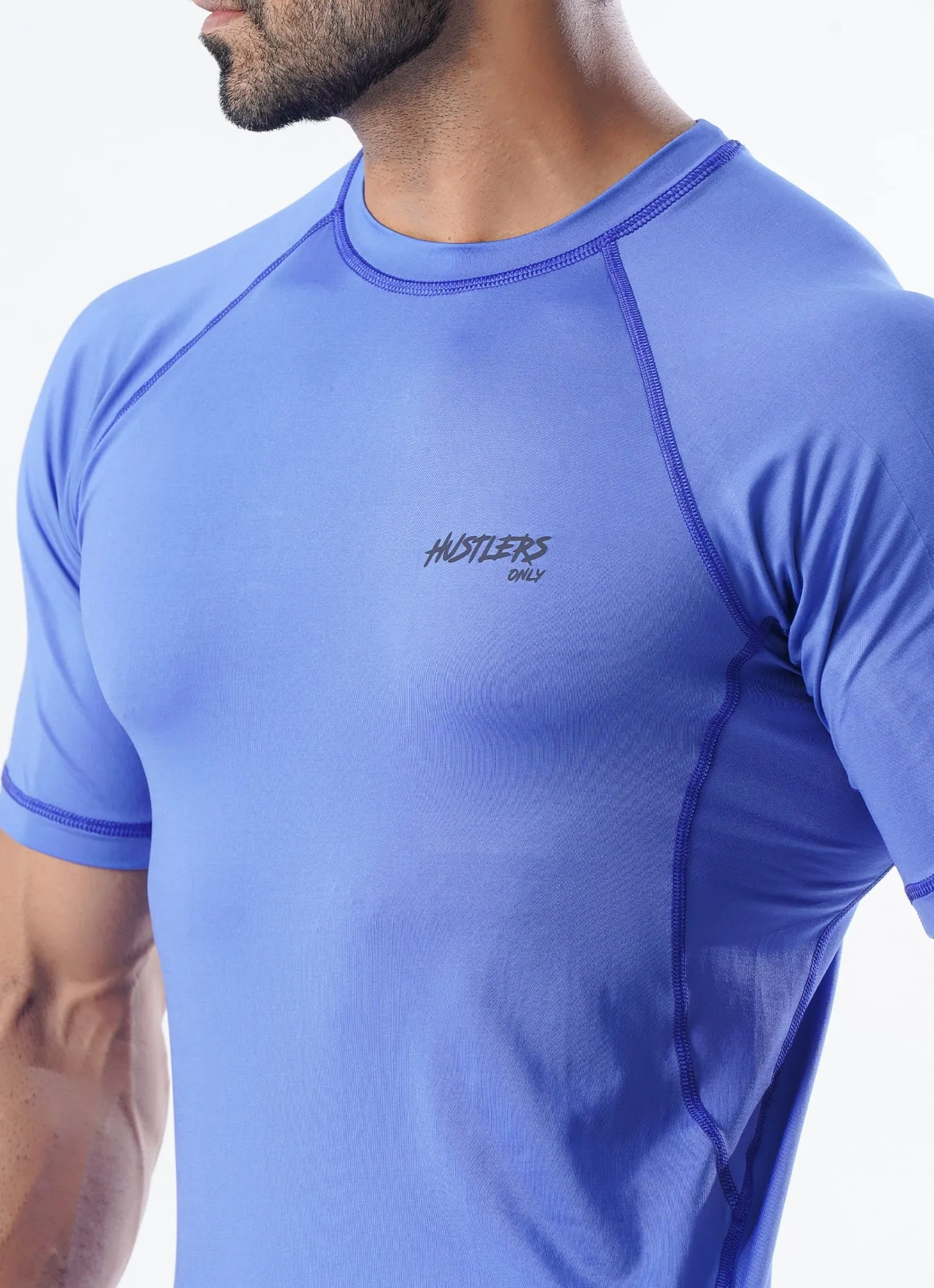 Core Compression T-Shirt-Blue