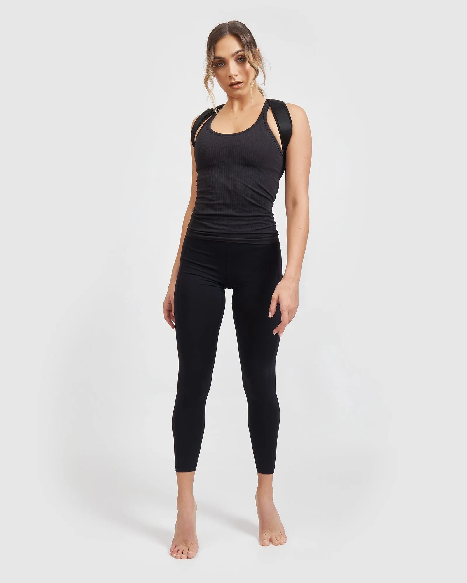 Core Trainer Back Support Brace Black