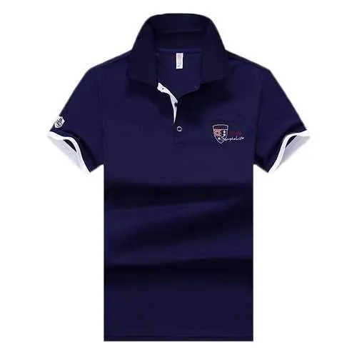 Cotton Breathable Solid Color Golf Shirt