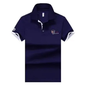 Cotton Breathable Solid Color Golf Shirt