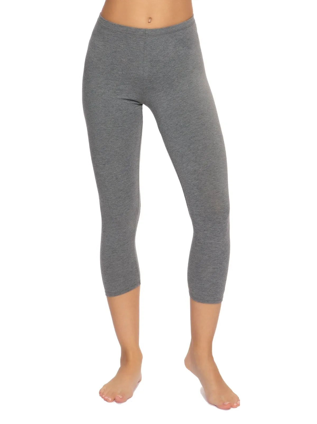 Cotton Modal Capri Leggings