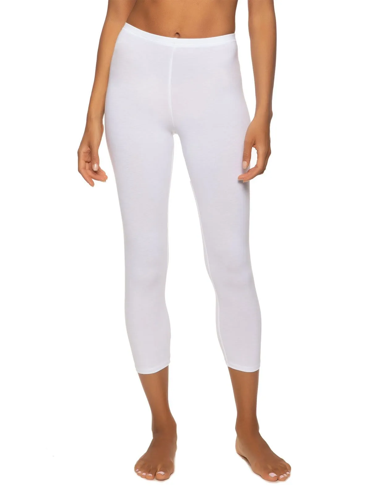 Cotton Modal Capri Leggings