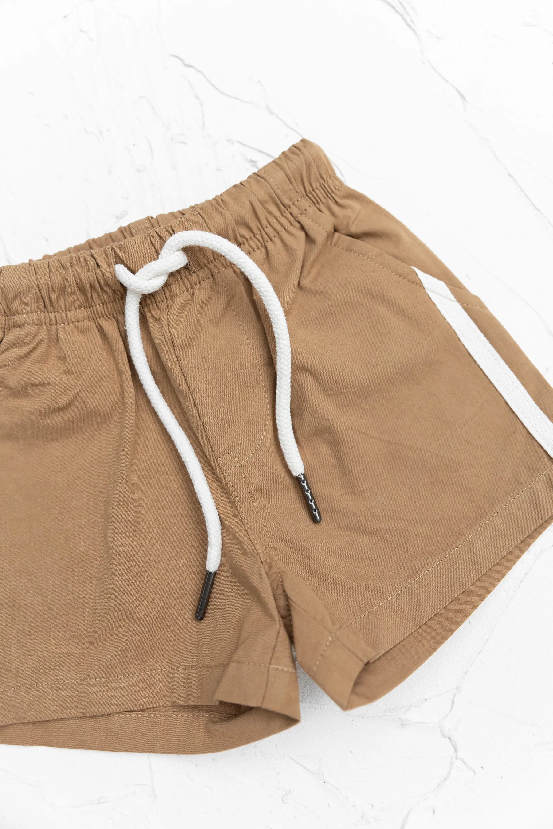 Courtside Tennis Shorts - Cinnamon
