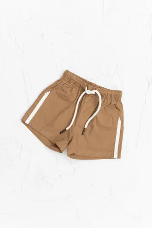 Courtside Tennis Shorts - Cinnamon