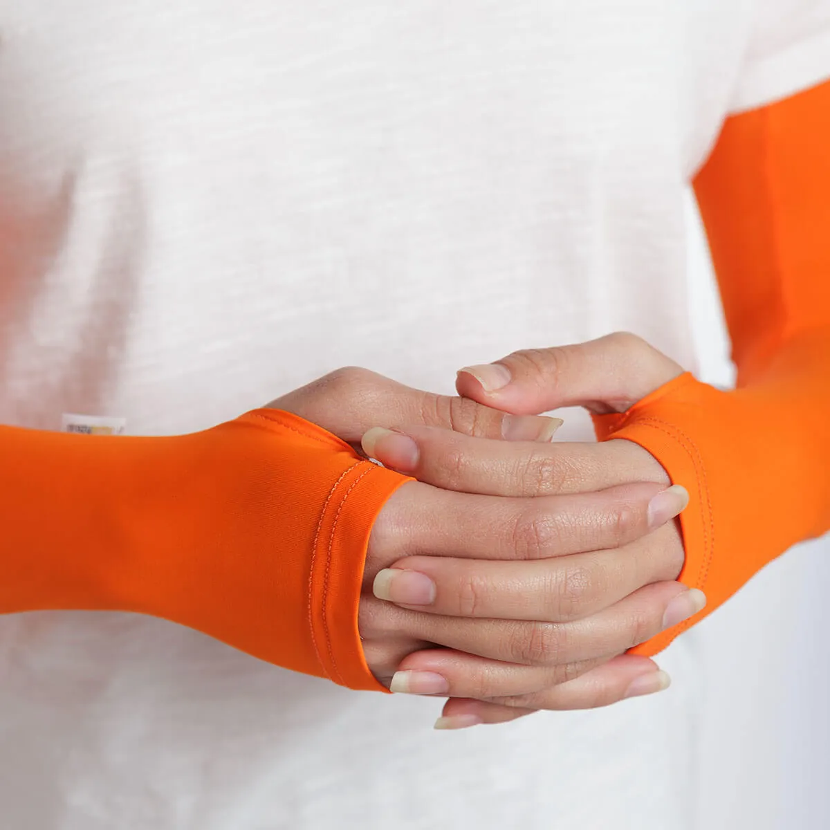 Crazy Orange Arm Sleeves - Adult