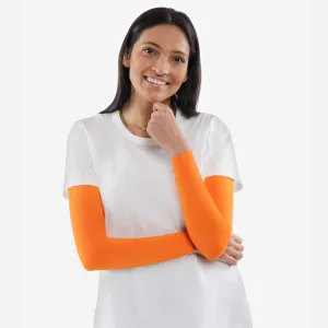 Crazy Orange Arm Sleeves - Adult