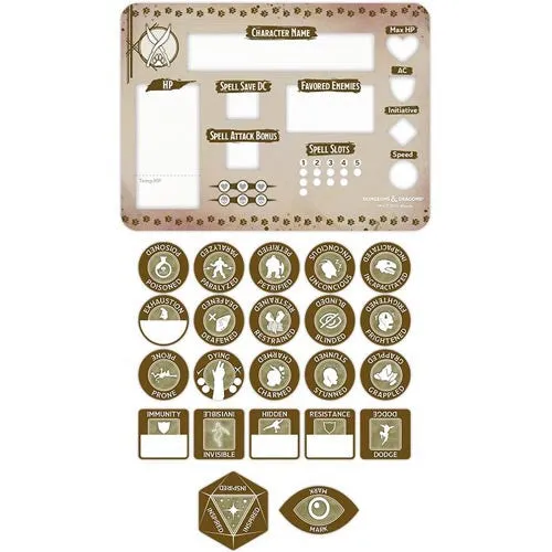 D&D 5E Token Set: Ranger