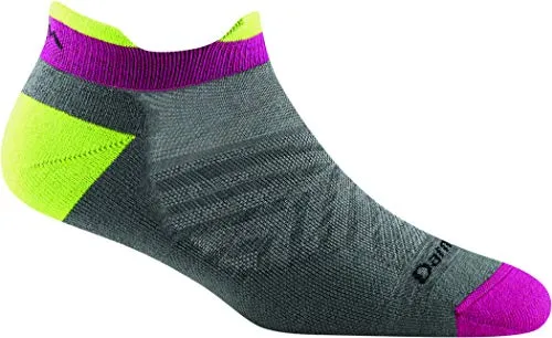 Darn Tough Womens 1047 Run No Show Tab Ultra-Lightweight with Cushion Merino Wool Socks