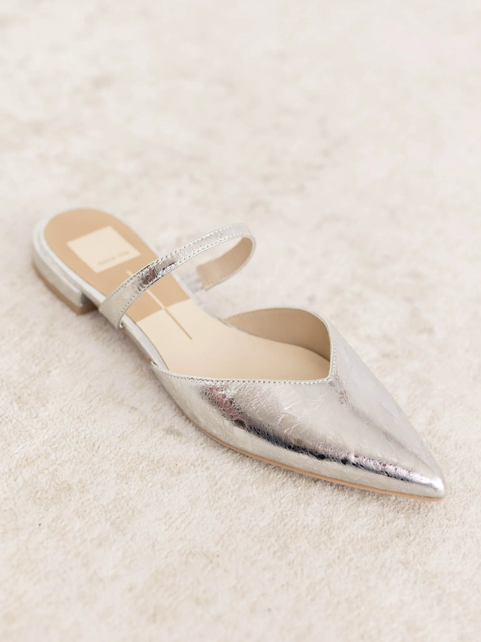 Dolce Vita Kanika Low Flat - Silver