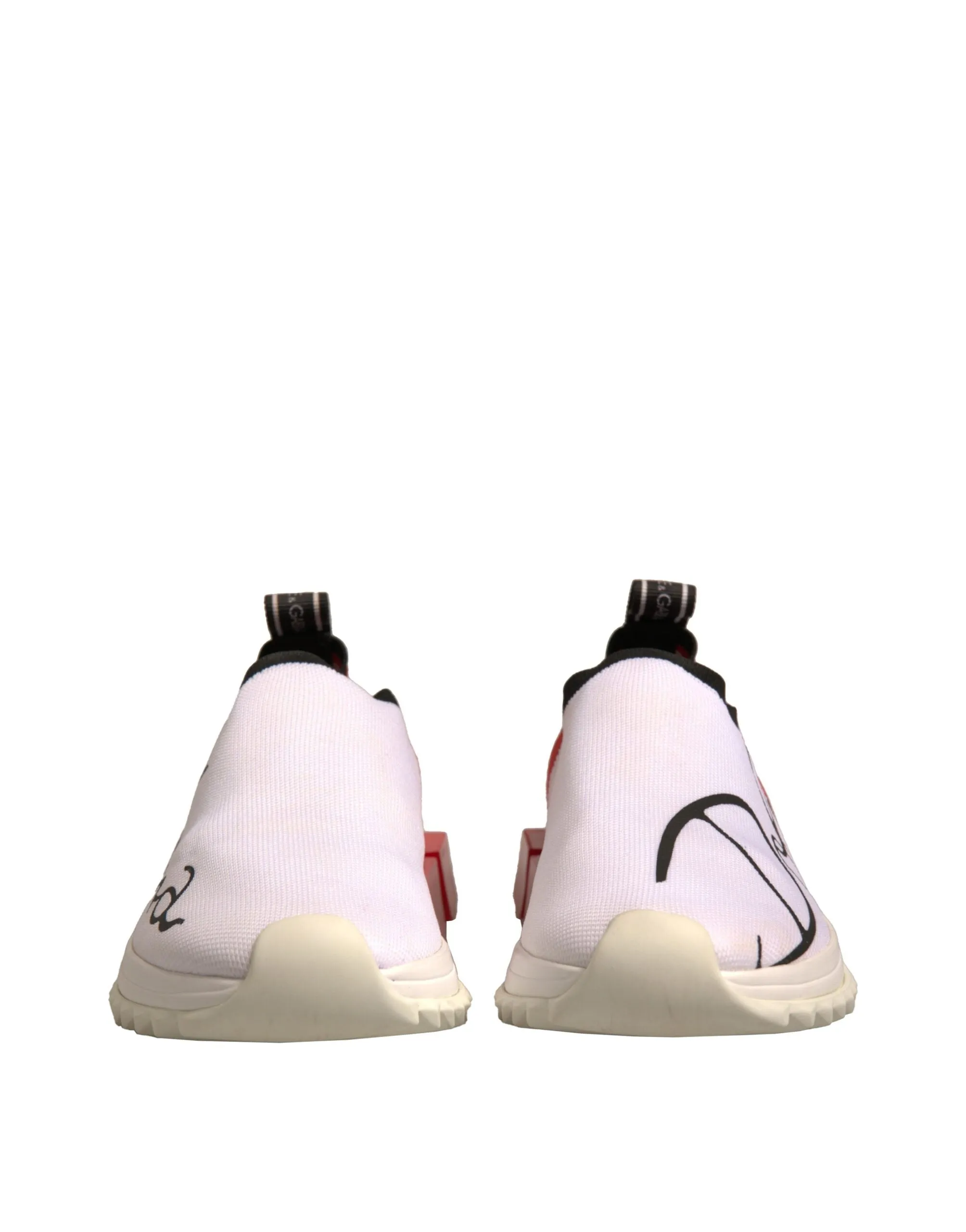 Dolce&Gabbana Sorrento Women White Sneakers Polyester Casual Trainer Shoes EU 38