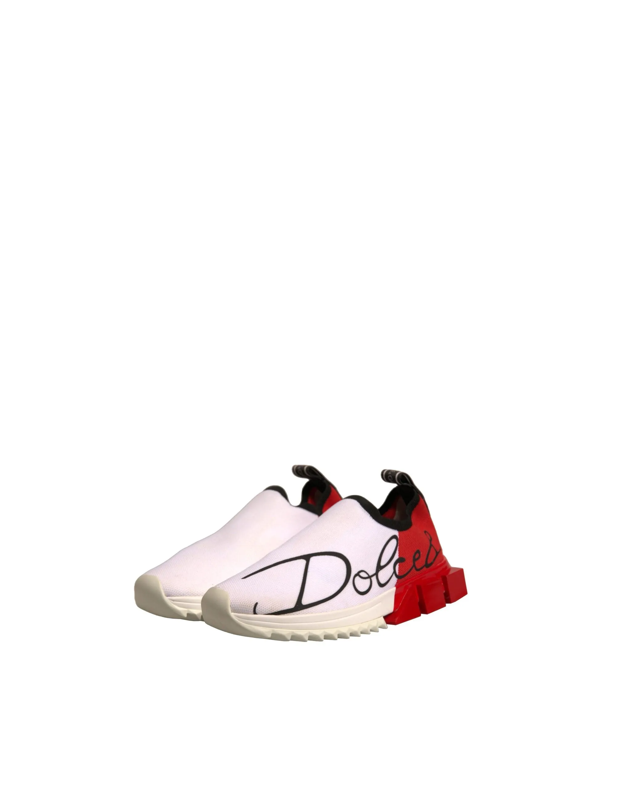 Dolce&Gabbana Sorrento Women White Sneakers Polyester Casual Trainer Shoes EU 38