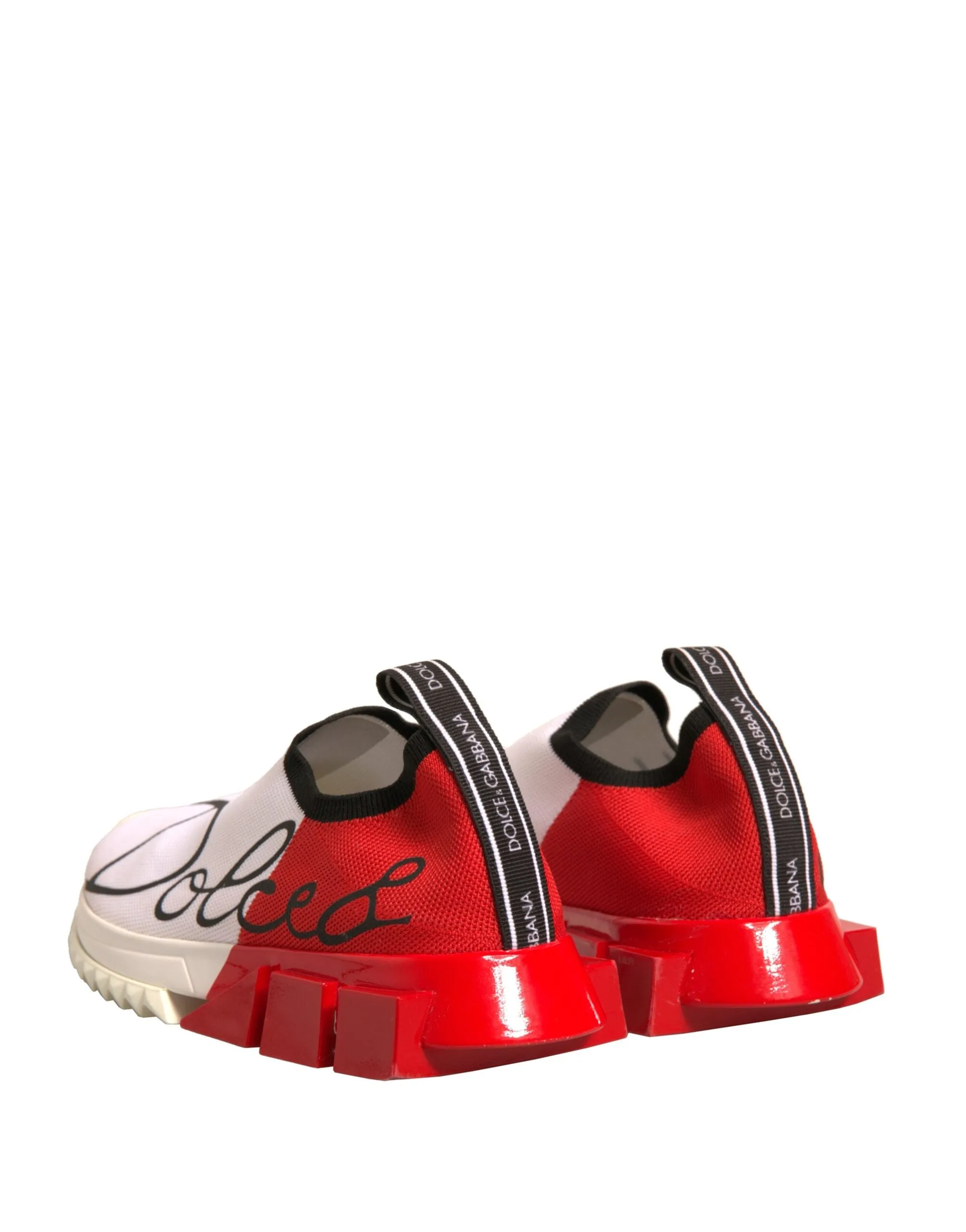Dolce&Gabbana Sorrento Women White Sneakers Polyester Casual Trainer Shoes EU 38
