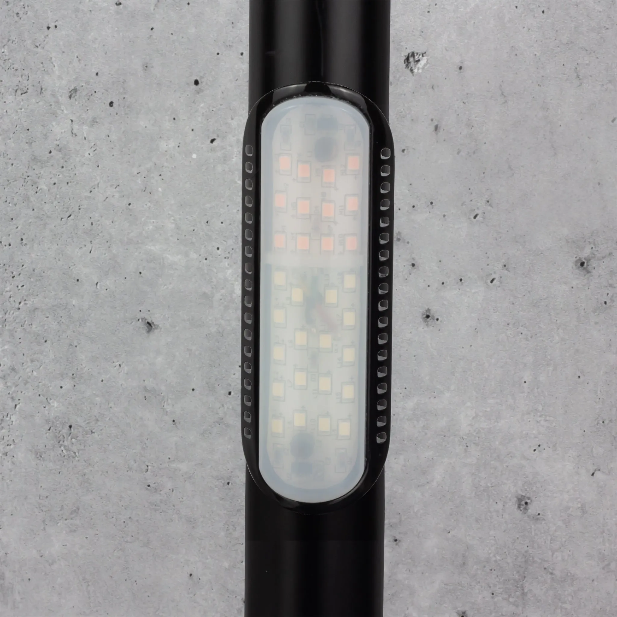 Eagle Lights Bar Mount Turn Signal and White Running Lights for Highway Bars, Handle Bars and Frame Tubes (White Amber LED for Crash Bars Harley Davidson Touring Bikes)