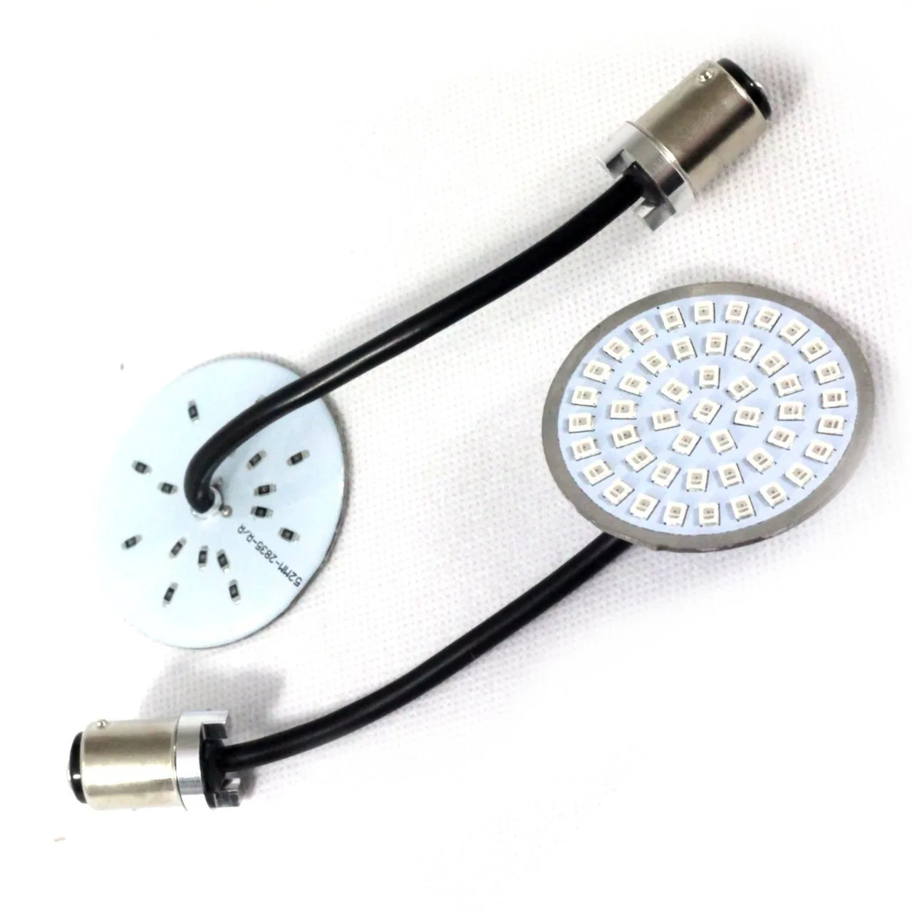 Eagle Lights Rear LED Turn Signal, Brake and Halo Running Light Kit for Harley Davidson Motorcycles - Generation II / 1157 Base / Halo Design