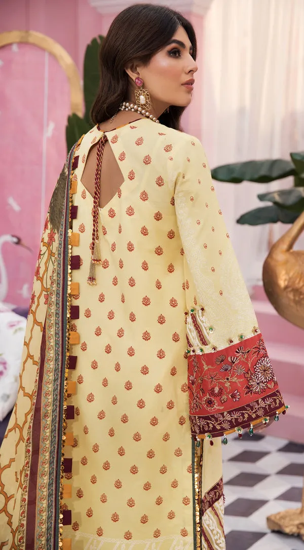 EILEEN | Anaya VIVA by Kiran Chaudhry Embroidered Lawn '22 | Unstitched Embroidered Lawn Suits