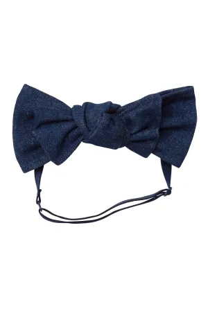 Floppy Denim Wrap - Dark Blue Denim