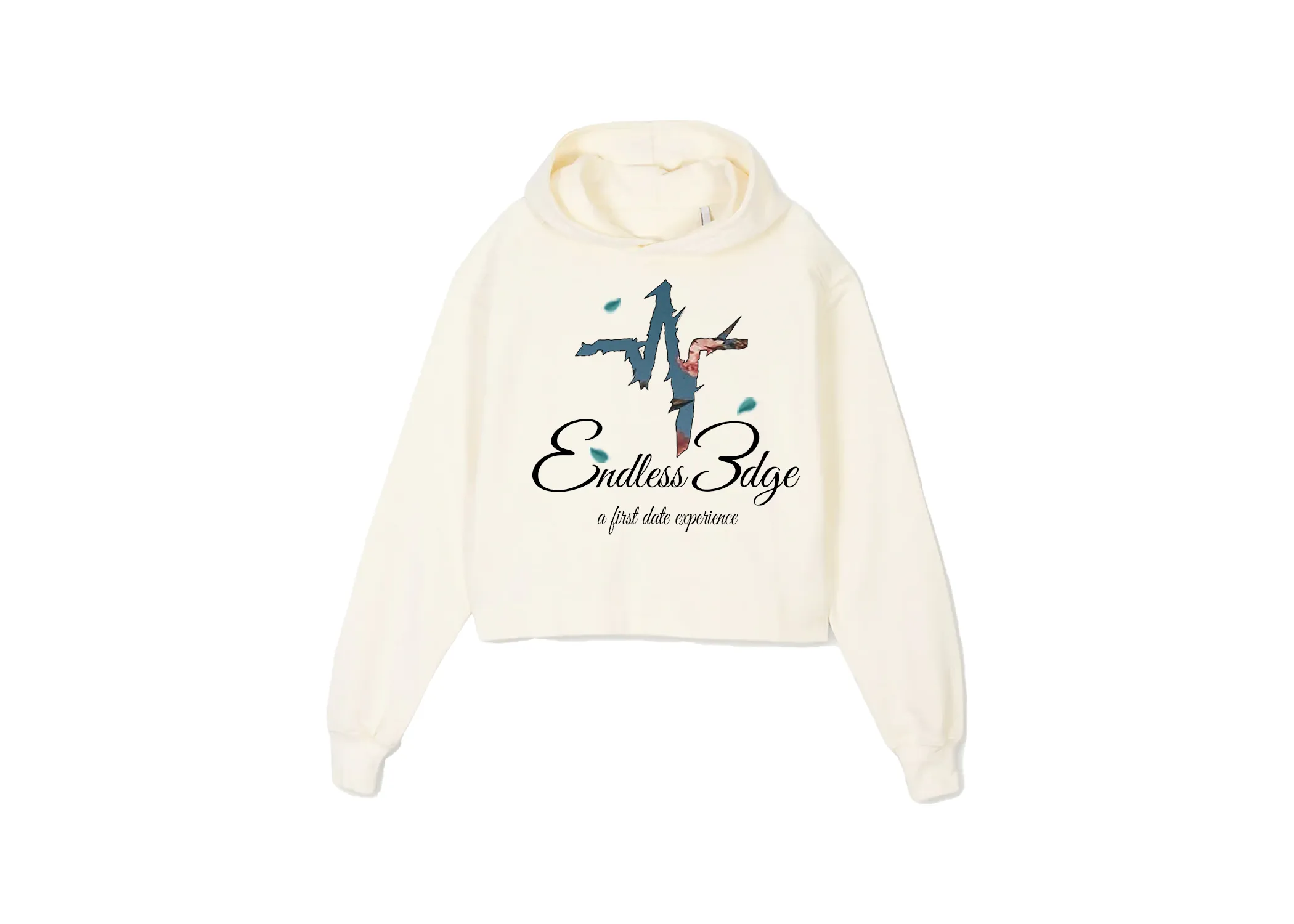 Garden Cropped Hoodie