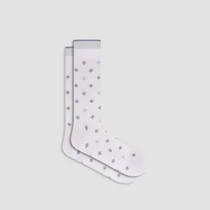Geometric Mid-Calf Socks