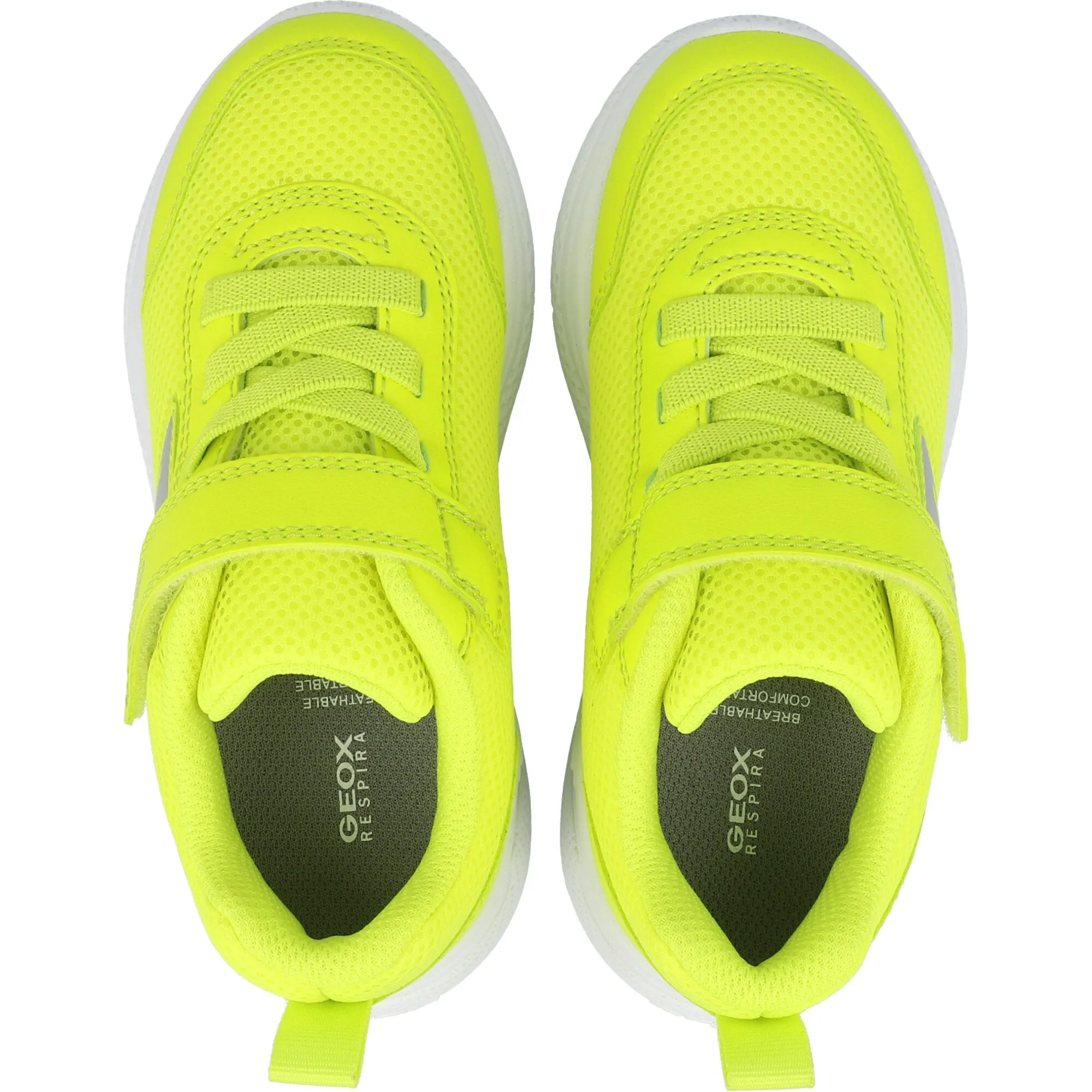 Geox Sprintye Fluo Green Junior Sneakers