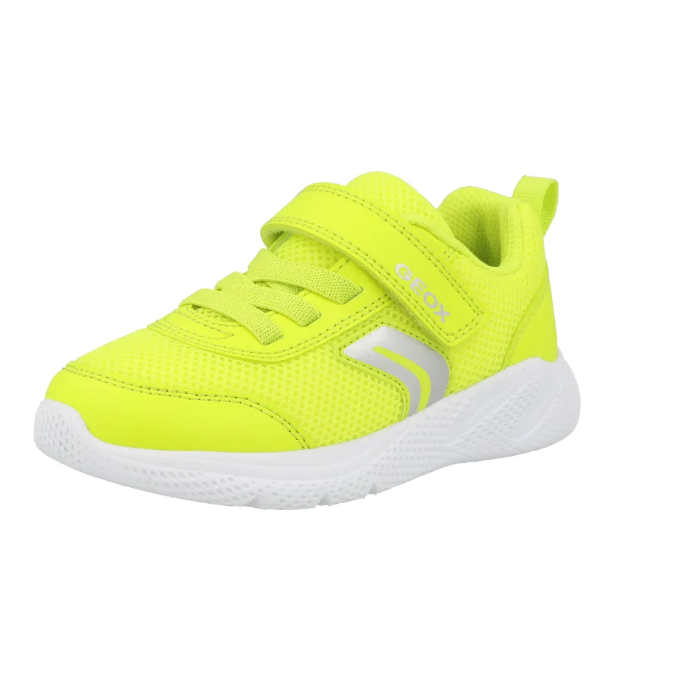 Geox Sprintye Fluo Green Junior Sneakers