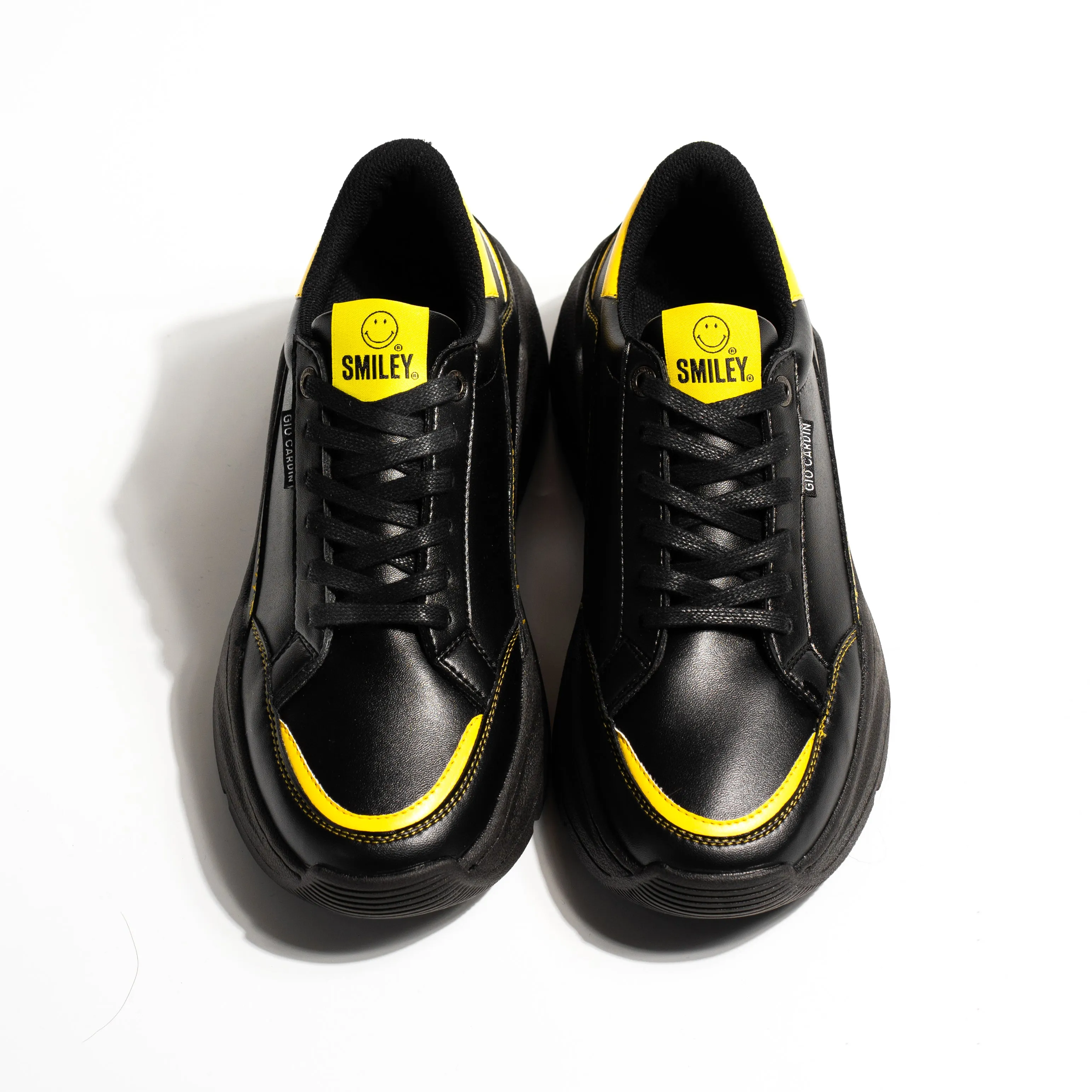 GIO CARDIN x SMILEY - AVA - BLACK / YELLOW