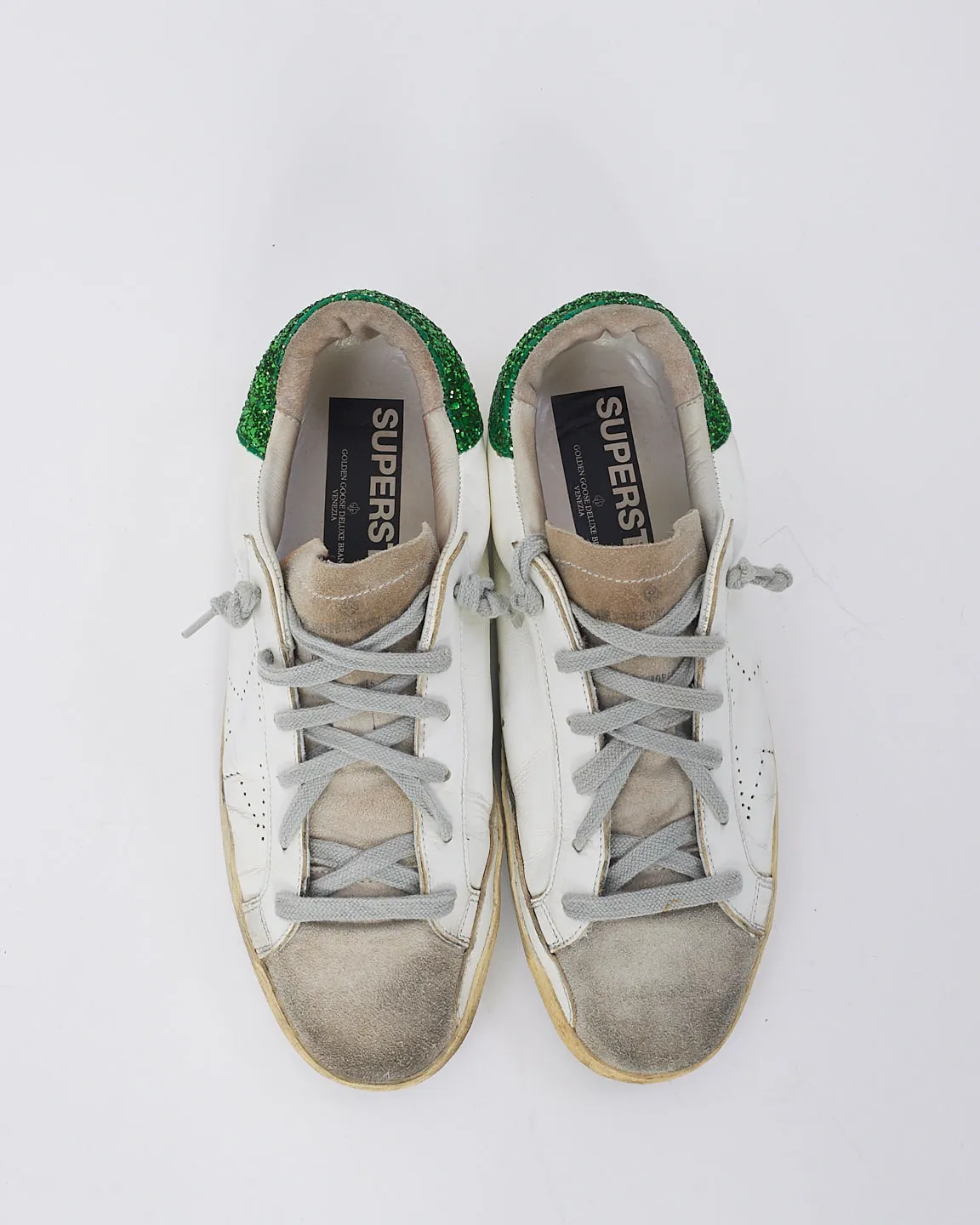 Golden Goose White Leather Low Top Sneaker - 39