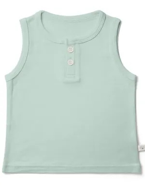 GOUMIKIDS Viscose Bamboo   Organic Cotton Tank Top