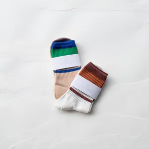 Graff Color Block Casual Socks