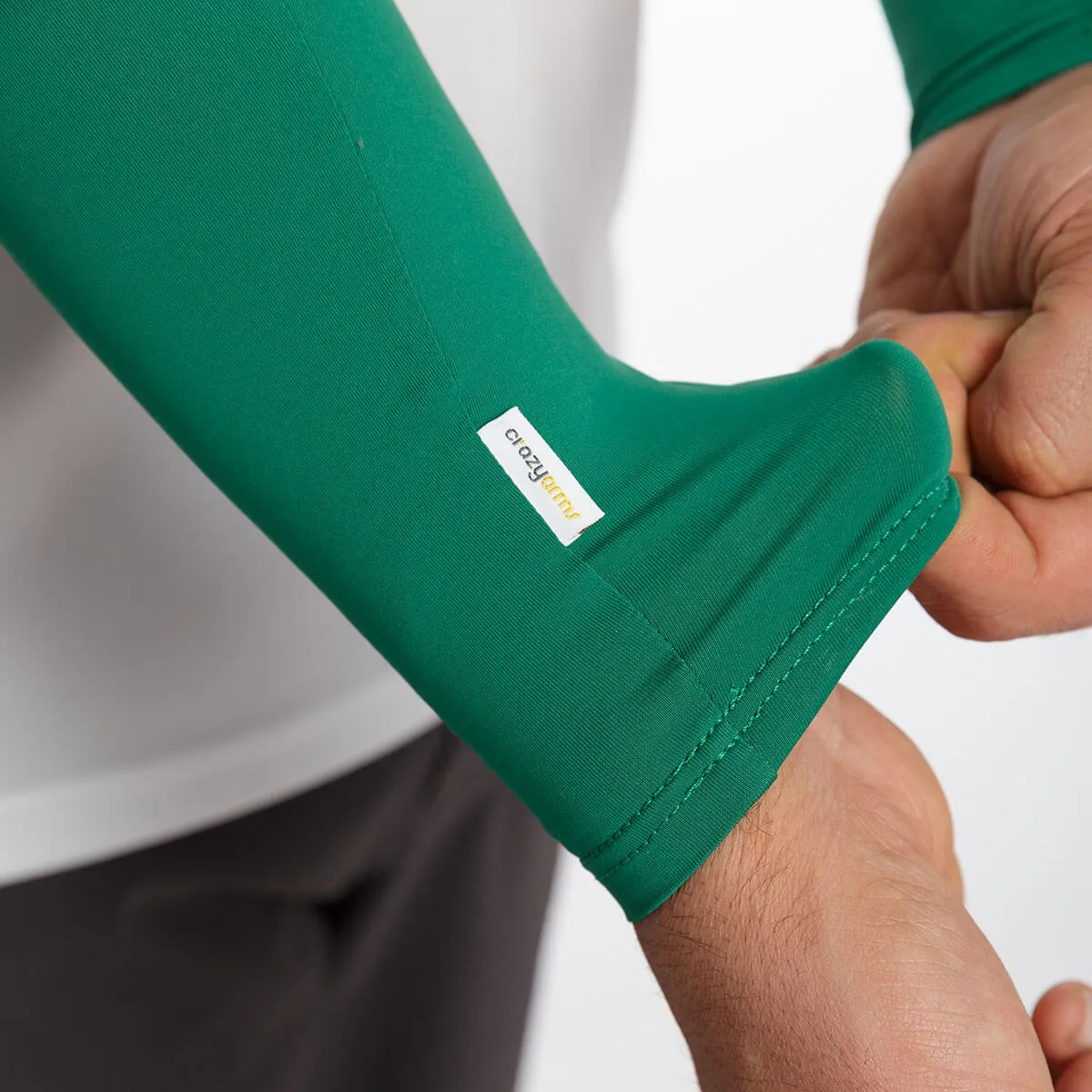Green Arm Sleeves – Adult