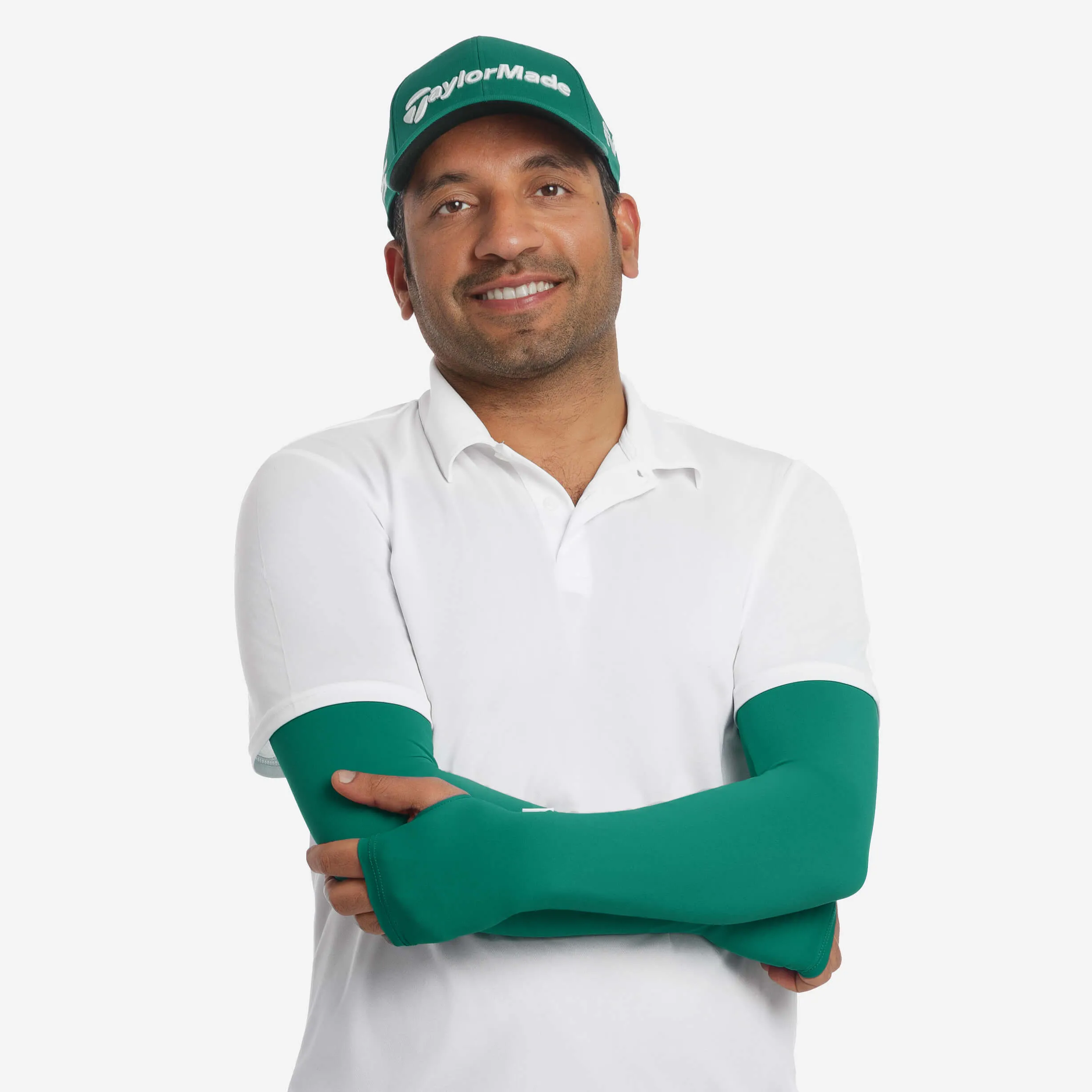 Green Arm Sleeves – Thumbhole