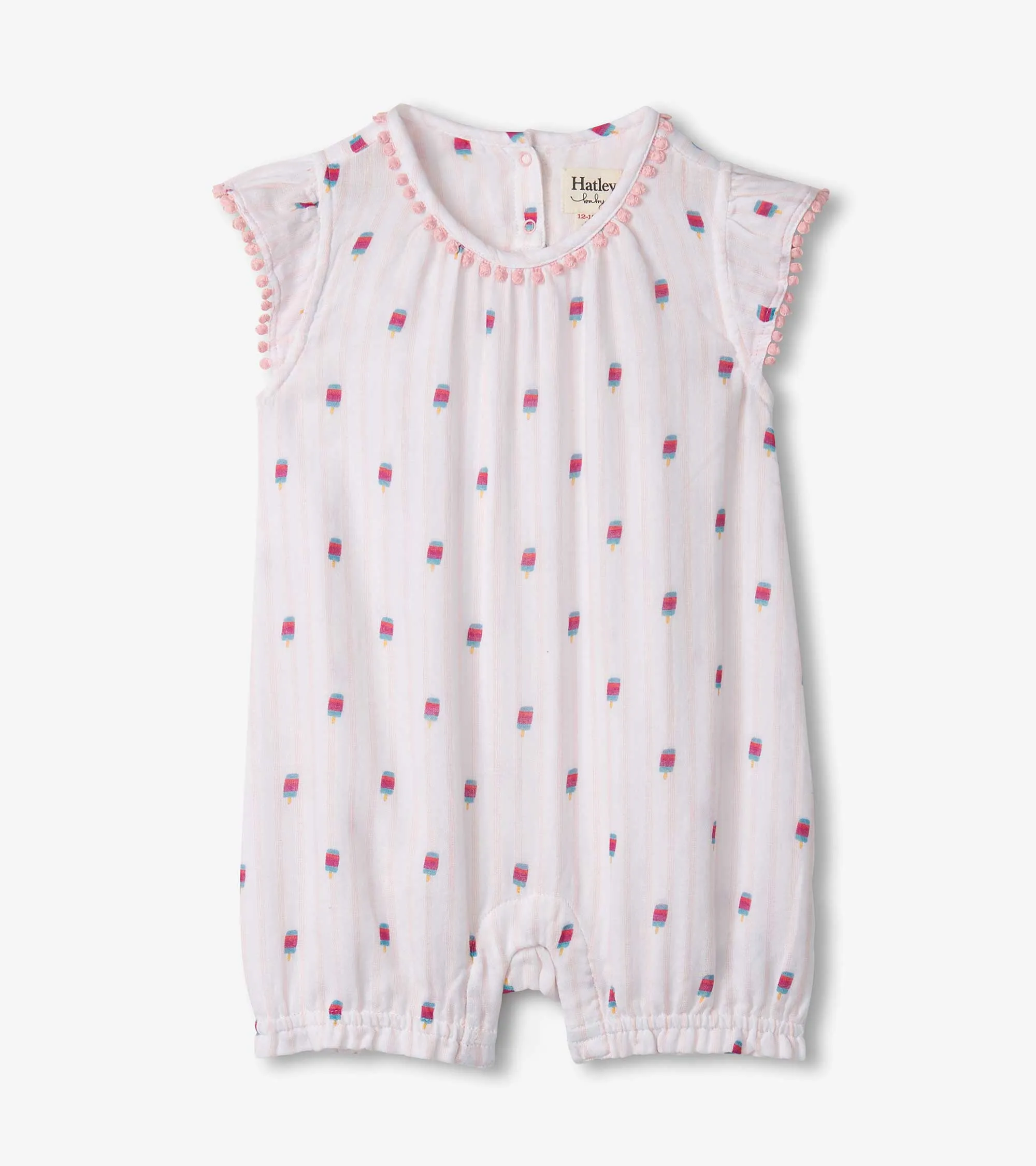 Hatley Yummy Pops Flutter Sleeve All-In-One
