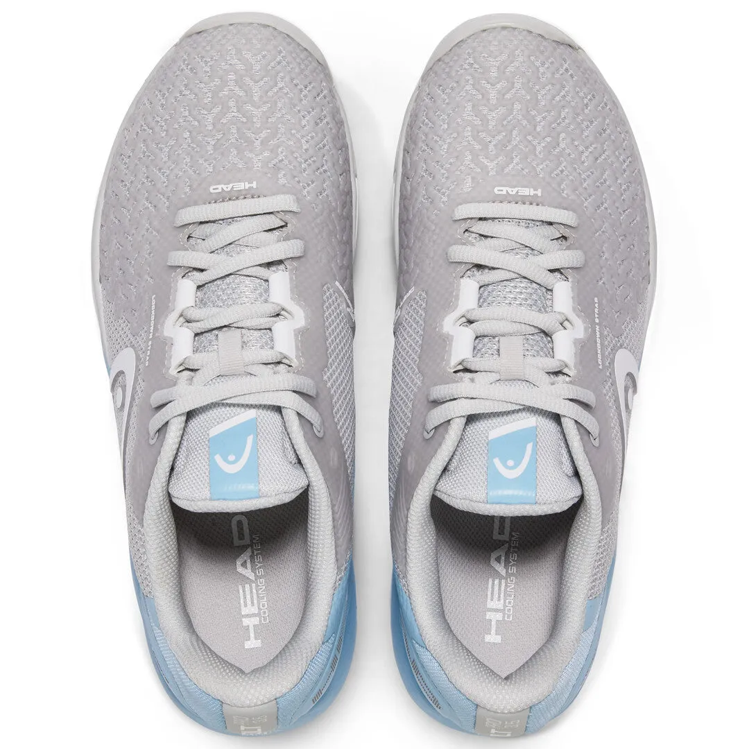 Head Revolt Pro 3.5 Women's Tennis Shoe (Grey/Light Blue)