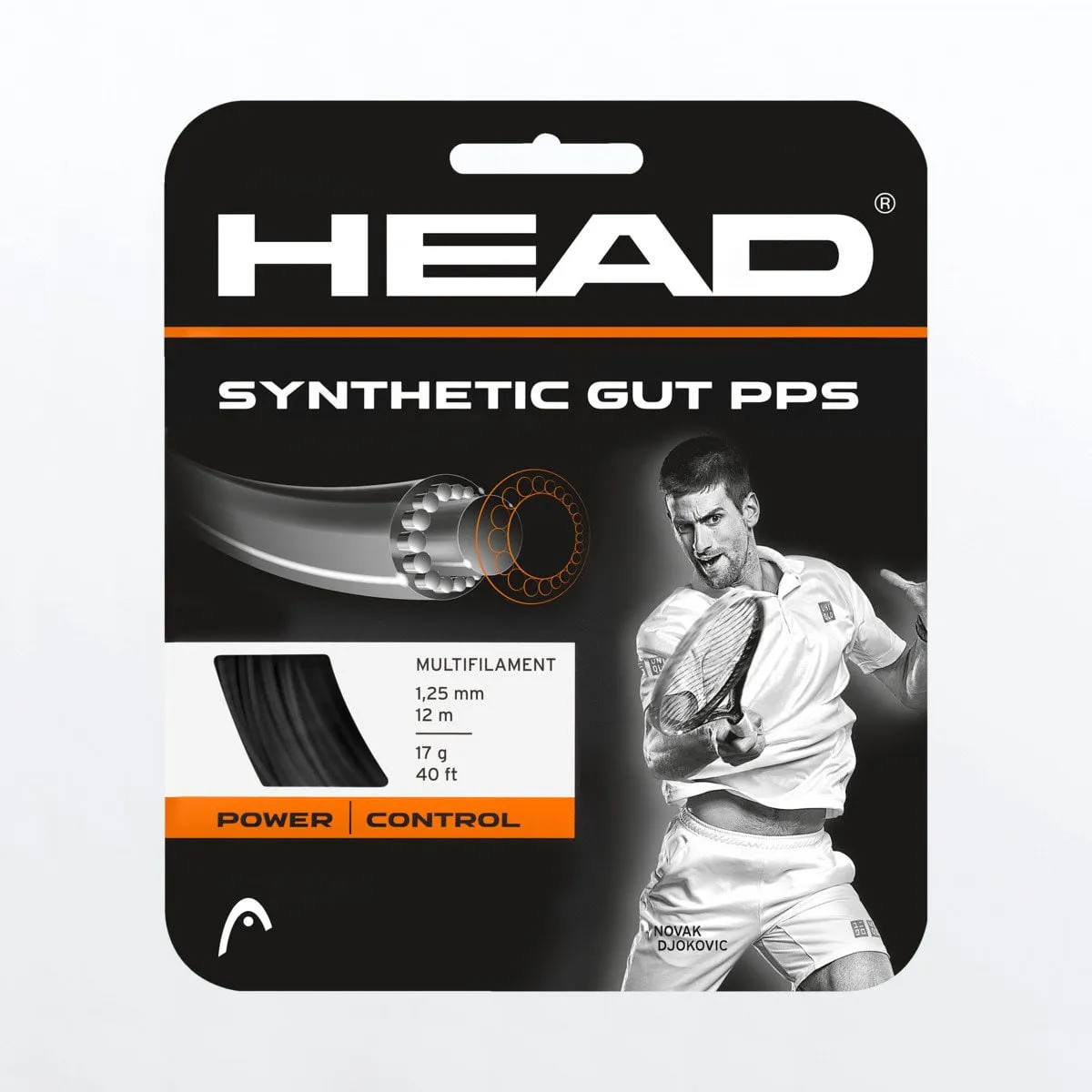 Head Synthetic 16 Gut PPS (Black)