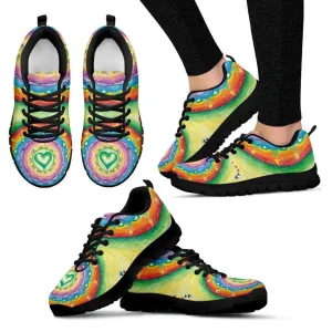 Heart Mandala Women's sneakers