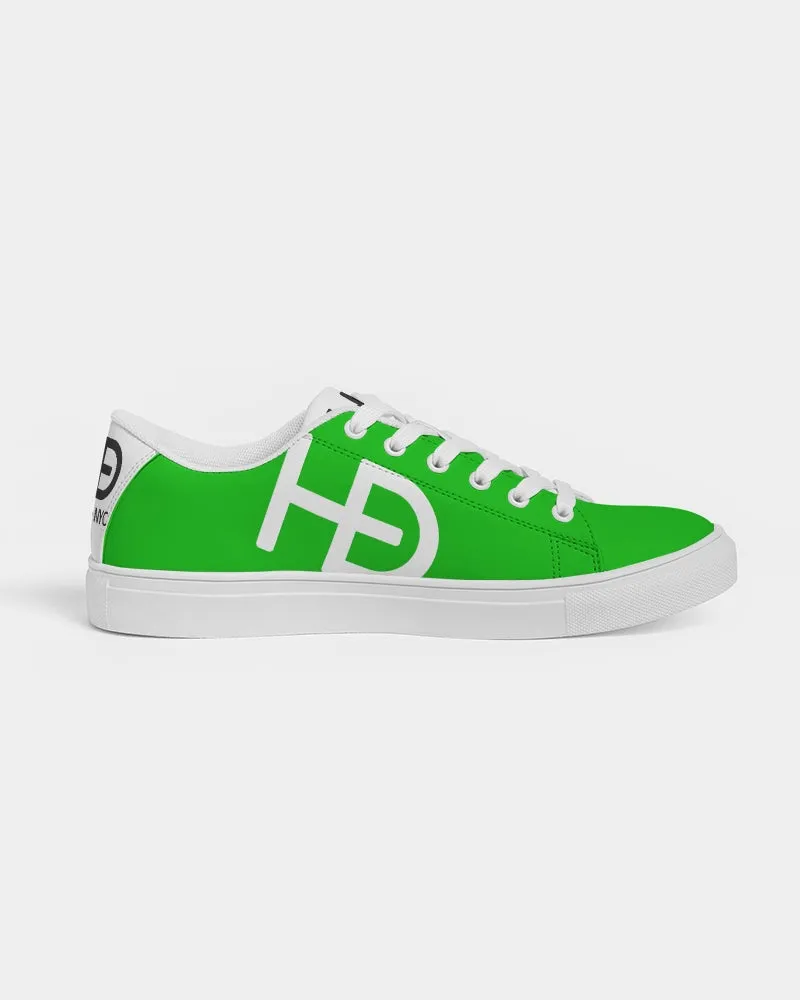 HEED NYC Men's Classic Green Apple Vegan Leather Sneaker