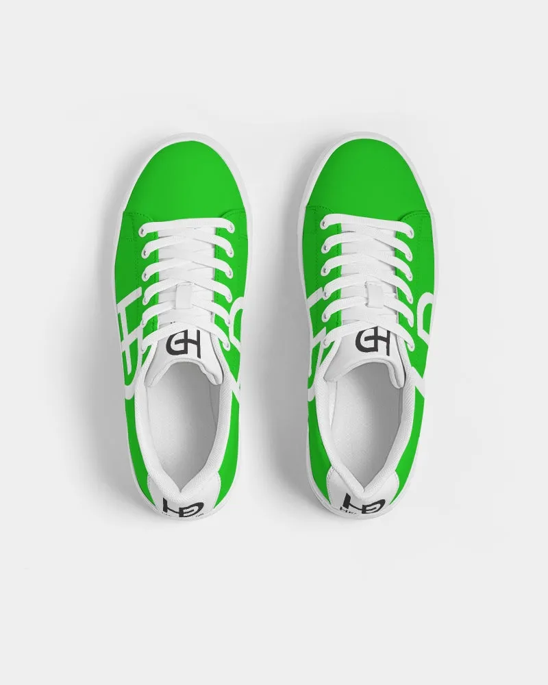 HEED NYC Men's Classic Green Apple Vegan Leather Sneaker