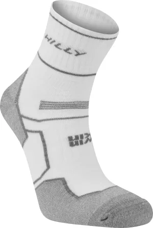 Hilly Twin Skin Anklet Running Socks - White