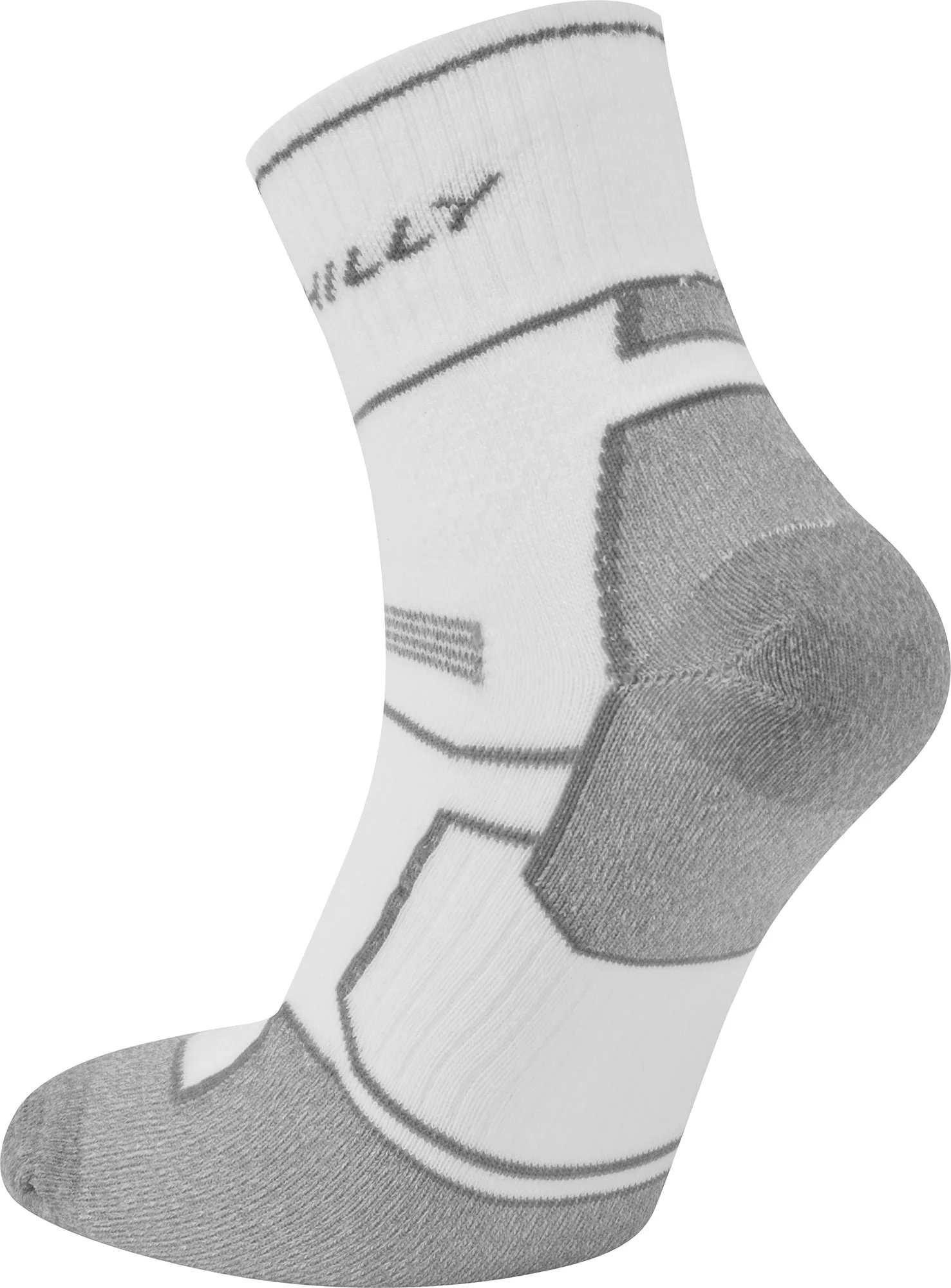 Hilly Twin Skin Anklet Running Socks - White