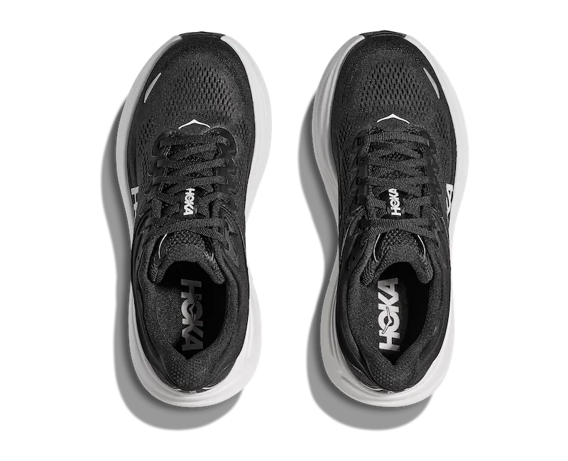 HOKA Women's Bondi 9 WIDE Black/White