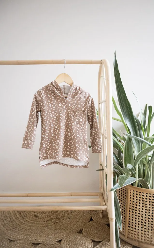 HOODIE:  Mini Flora 12-18M