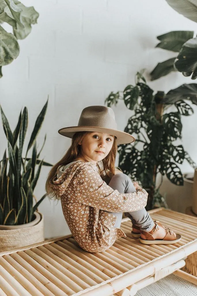 HOODIE:  Mini Flora 12-18M