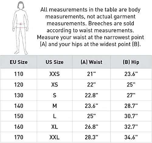 Horze Kid's Madison Knee Patch Tights, Silicone Grip