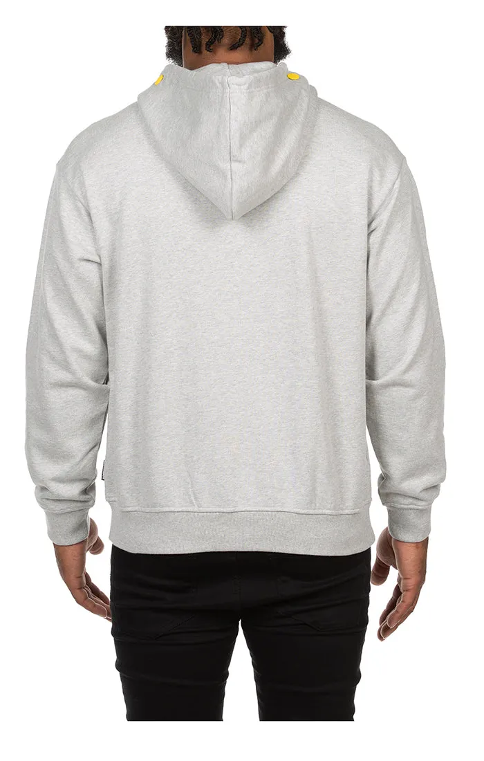 Icecream Overlap Grey Hoodie