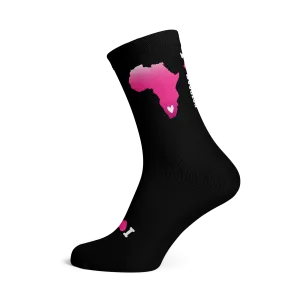 ILoveBoobies Pink Africa Socks