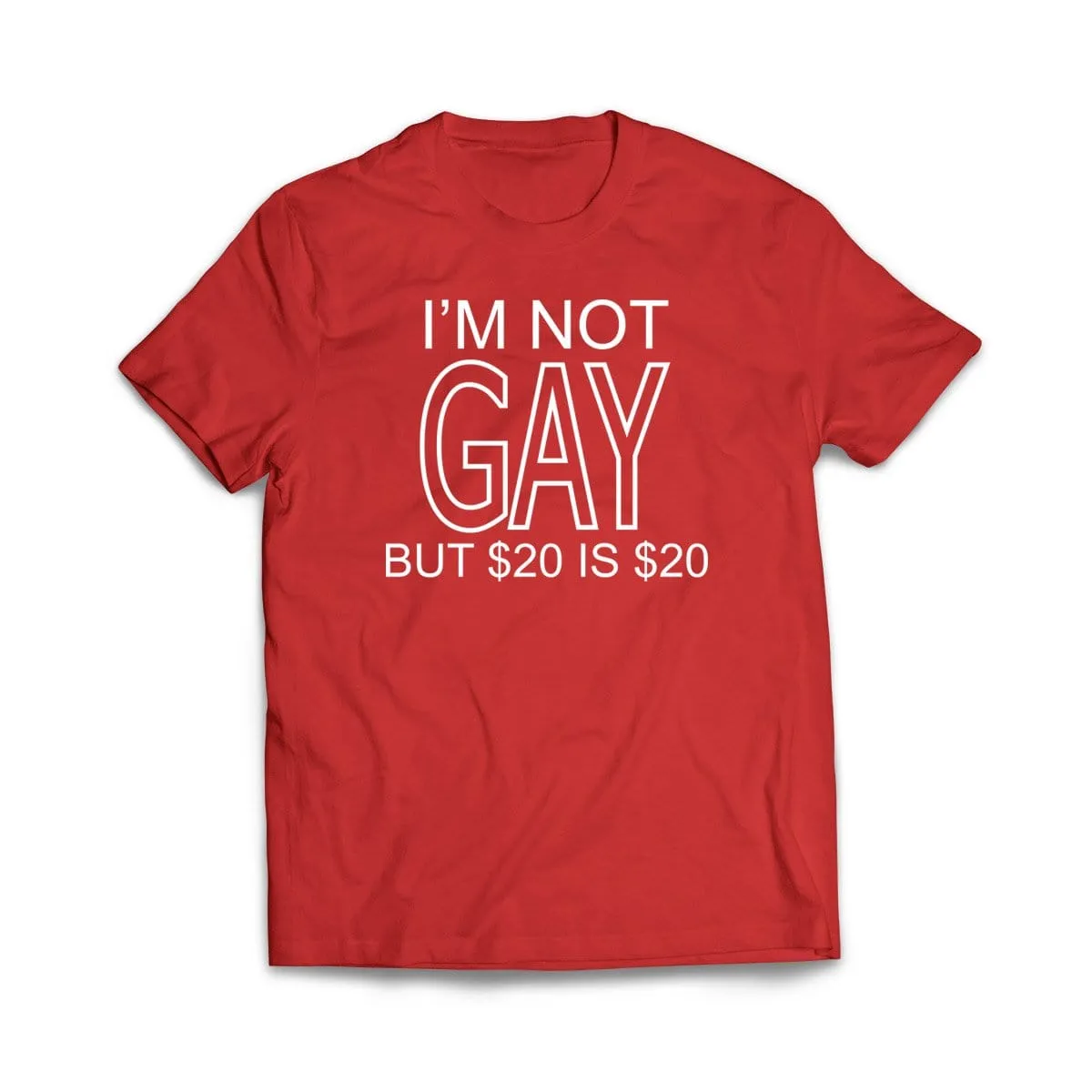 I'm not gay but $20 is $20 T-Shirt