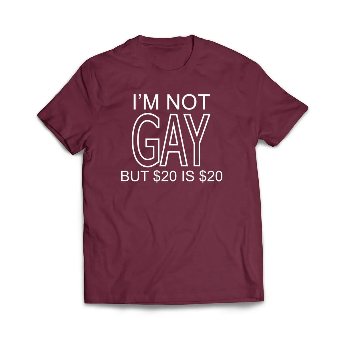 I'm not gay but $20 is $20 T-Shirt